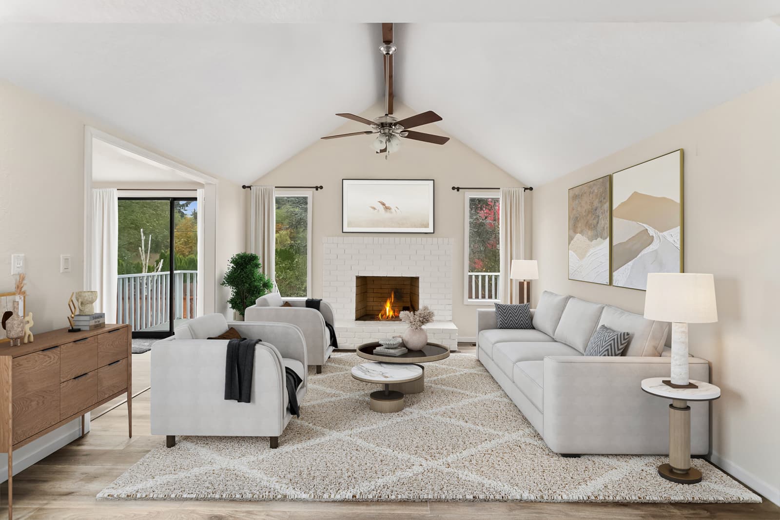 Farmhouse Family Room